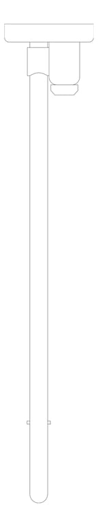 Plan Image of GrabRail Wall GalvinEngineering GalvinAssist FoldDown ToiletRollHolder Right