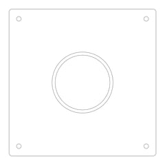 Plan Image of Shower Ceiling Galvin GalvinCare LeadSafe LigatureResistant