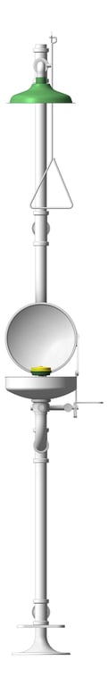 Front Image of Shower SafetyWashStation GalvinEngineering GalvinSafeAxion Combi