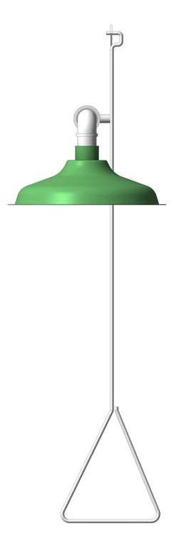 Front Image of Shower SafetyWashStation GalvinEngineering GalvinSafeAxion PullRod