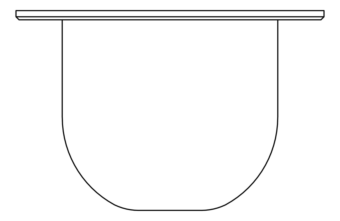 Plan Image of Shower Wall GalvinEngineering GalvinCare LeadSafe AntiLigature BoltingPlate