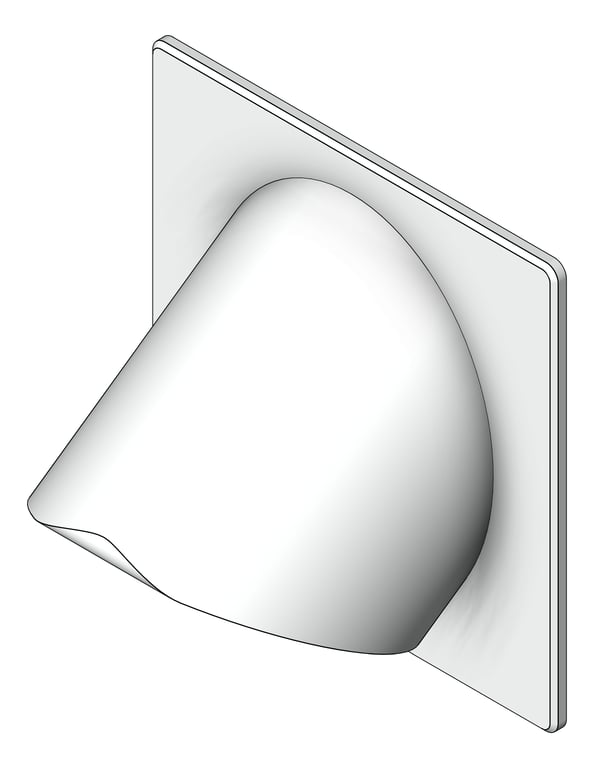 Shower Wall GalvinEngineering GalvinCare LeadSafe LigatureResistant BoltingPlate