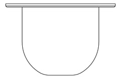 Plan Image of Shower Wall GalvinEngineering GalvinCare LeadSafe LigatureResistant BoltingPlate