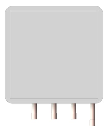 Front Image of Cabinet Wall GalvinEngineering CliniMix LeadSafe TMV ColdBypass