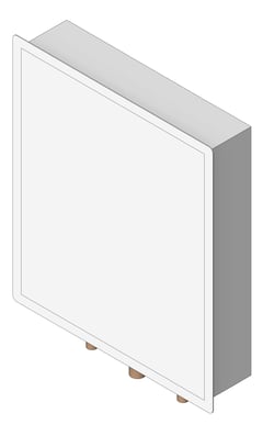 3D Shaded Image of Cabinet Wall Galvin CliniMix LeadSafe TMV2500