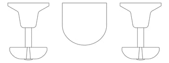 Plan Image of MixerSet Shower GalvinEngineering GalvinCare LeadSafe VandalResistant