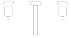 Plan Image of MixerTap Bath GalvinEngineering CliniLever Hospital Wall 180Outlet