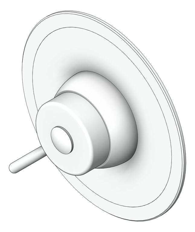 Navigate to MixerTap Shower GalvinEngineering CliniMix LeadSafe Wall ThermostaticProgressive Lever