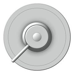 Front Image of MixerTap Shower GalvinEngineering CliniMix LeadSafe Wall ThermostaticProgressive Lever