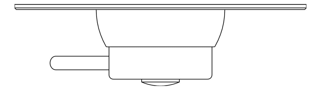 Plan Image of MixerTap Shower GalvinEngineering CliniMix LeadSafe Wall ThermostaticProgressive Lever
