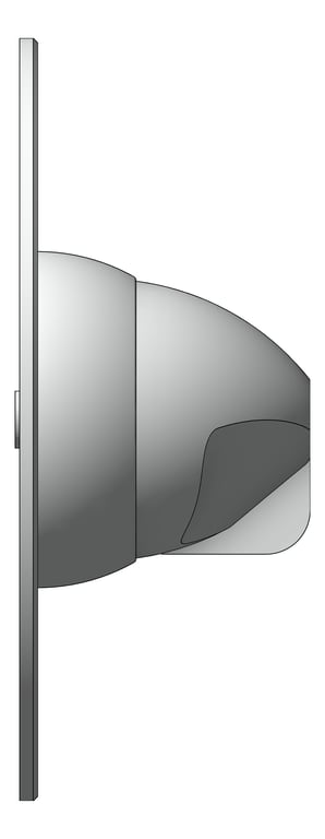 Left Image of MixerTap Shower GalvinEngineering GalvinCare ProgressiveMentalHealth Wall AntiLigature