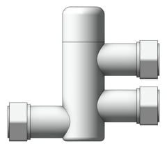 Front Image of MixerTap Wall GalvinEngineering CliniMix LeadSafe Mini