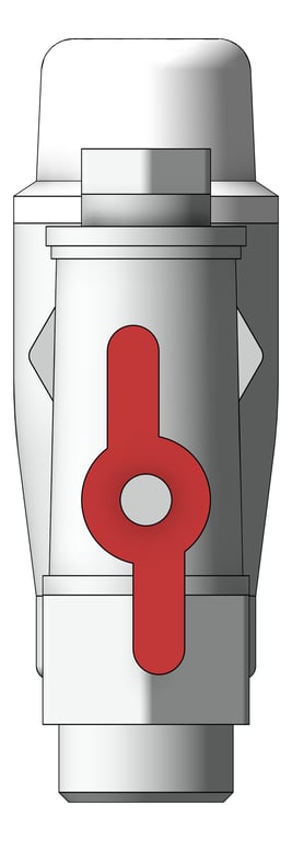 Left Image of MixerTap Wall GalvinEngineering CliniMix LeadSafe TMV2000