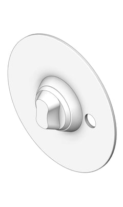 3D Shaded Image of MixerTap Wall Galvin CliniMix LeadSafe LigatureResistant ThermostaticProgressive
