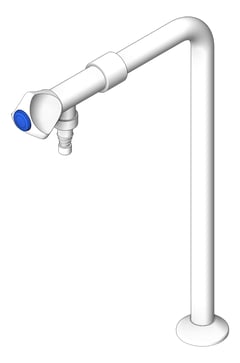 3D Shaded Image of Mixer Bench GalvinEngineering GalvinLab Laboratory DeionizedUnit