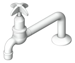 3D Shaded Image of Mixer Bench GalvinEngineering GalvinLab Laboratory Fixed Type26 Aerator