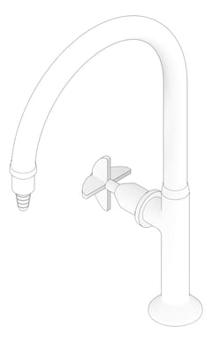 3D Documentation Image of Mixer Hob GalvinEngineering GalvinLab Laboratory Fixed Type16