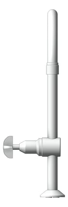 Front Image of Mixer Hob GalvinEngineering GalvinLab Laboratory Fixed Type16 Aerator