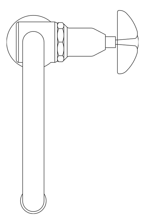 Plan Image of Mixer Hob GalvinEngineering GalvinLab Laboratory Fixed VandalResistant