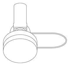 Plan Image of Mixer SafetyWashStation GalvinEngineering GalvinSafeAxion Axion EyeFace
