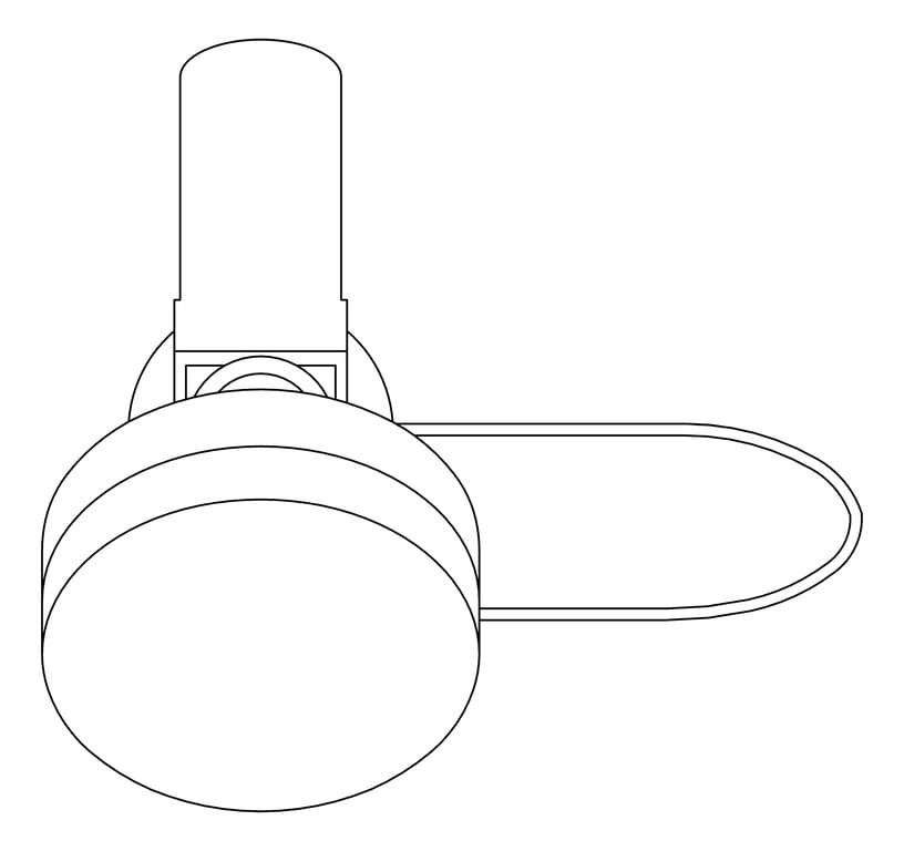 Plan Image of Mixer SafetyWashStation GalvinEngineering GalvinSafeAxion Axion EyeFace