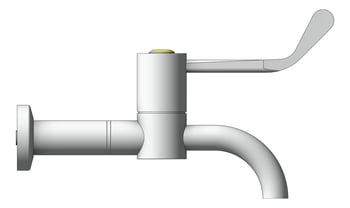 Left Image of Mixer Wall GalvinEngineering CliniLever Hospital Fixed