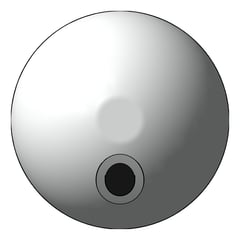 Front Image of Outlet Basin GalvinEngineering GalvinCare MentalHealth Wall LigatureResistant HighFlow