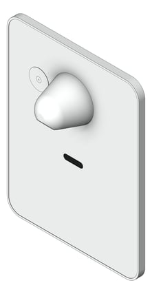 3D Shaded Image of Outlet Wall GalvinEngineering CliniMix LeadSafe LigatureResistant ProximitySensor