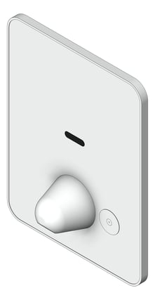 3D Shaded Image of Outlet Wall GalvinEngineering CliniMix LeadSafe LigatureResistant WaveOnOff