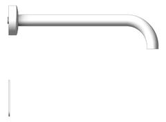 Left Image of Spout Wall GalvinEngineering CliniLever Flowmatic Sensor StainlessSteel