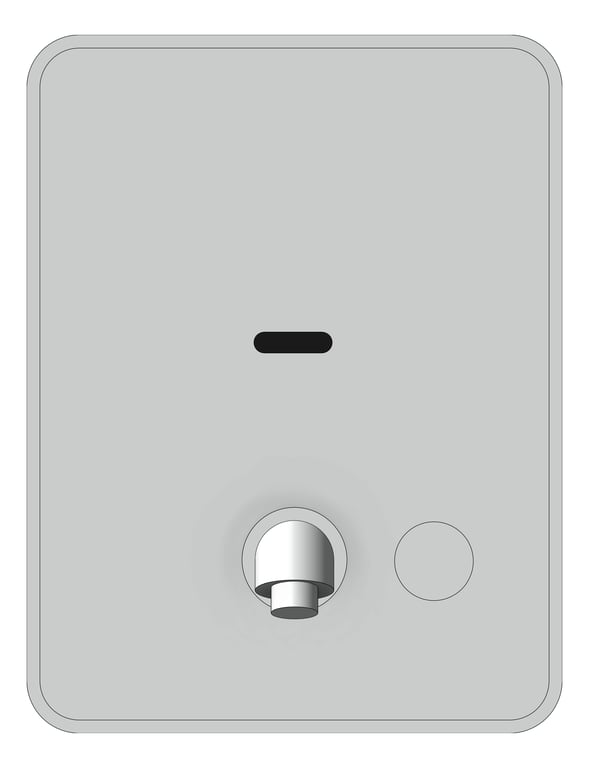 Front Image of Spout Wall GalvinEngineering CliniMix LeadSafe Sensor Mains Wave