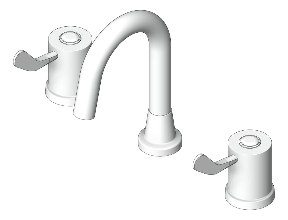 Navigate to TapSet Basin GalvinEngineering CliniLever Hospital 80mmLever