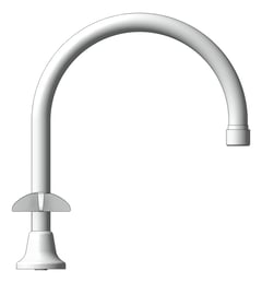 Left Image of TapSet Basin GalvinEngineering VandalResistant Aerator Gooseneck