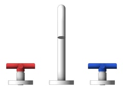 Front Image of TapSet Basin Galvin GalvinAssist LeadSafe Cross ThreeFourthTurn
