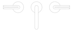 Plan Image of TapSet Basin Galvin GalvinAssist LeadSafe Lever OneFourthTurn