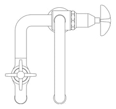 Plan Image of TapSet Hob GalvinEngineering GalvinLab Laboratory Swivel 2Way