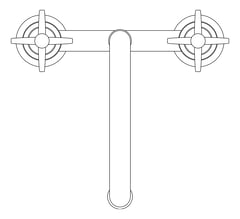 Plan Image of TapSet Hob GalvinEngineering GalvinLab Laboratory Swivel Type19