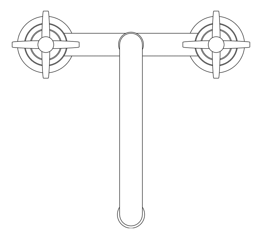 Plan Image of TapSet Hob GalvinEngineering GalvinLab Laboratory Swivel Type19