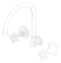 3D Documentation Image of TapSet Wall GalvinEngineering LeadSafe Sink VandalResistant