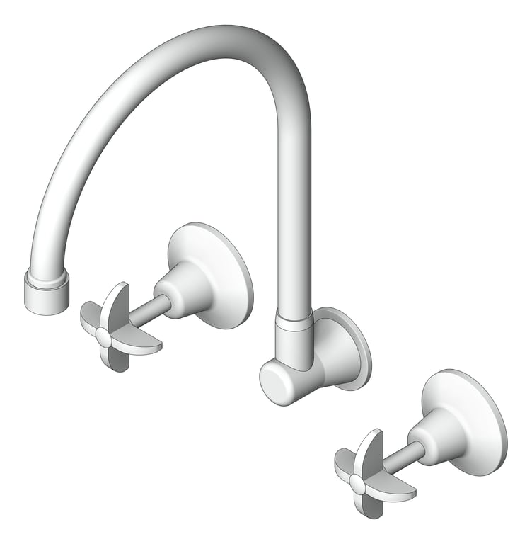 Navigate to TapSet Wall GalvinEngineering LeadSafe Sink VandalResistant
