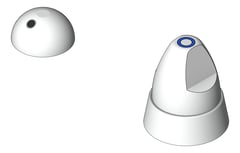 3D Shaded Image of Tap Basin GalvinEngineering GalvinCare Bubbler LeadSafe