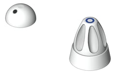 3D Shaded Image of Tap Basin GalvinEngineering GalvinCare Bubbler MultiGrip