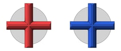 Front Image of Tap Wall Galvin GalvinAssist LeadSafe Cross ThreeFourthTurn
