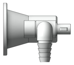 Left Image of Turret Laboratory GalvinEngineering GalvinLab Gas RightAngle 2Way