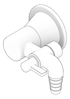 3D Documentation Image of Turret Laboratory GalvinEngineering GalvinLab Gas RightAngle