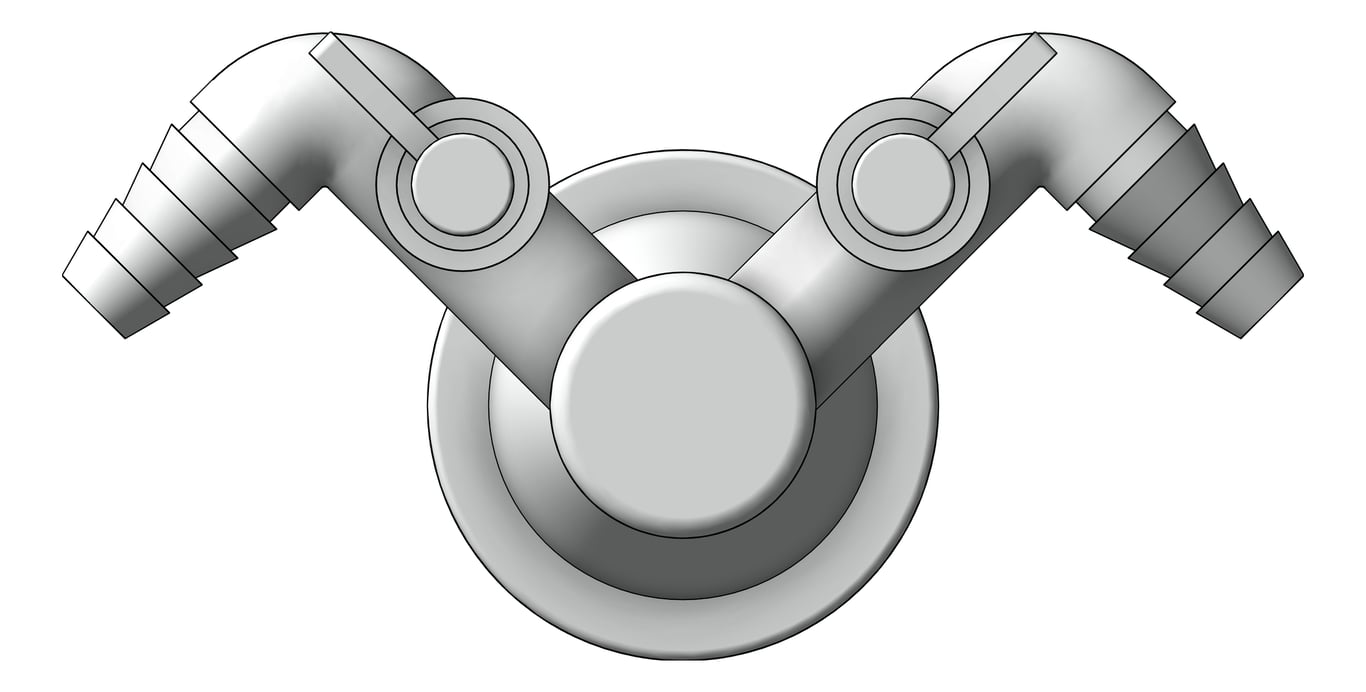 Front Image of Turret Laboratory GalvinEngineering GalvinLab Gas RightAngle