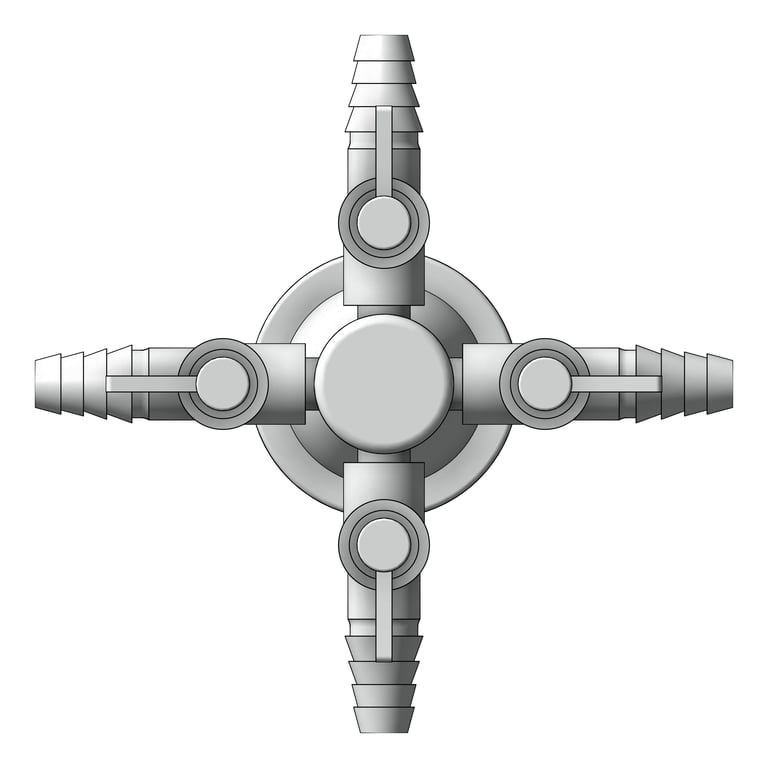 Front Image of Turret Laboratory GalvinEngineering GalvinLab Gas Straight