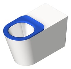 3D Shaded Image of ToiletPan WallFaced GalvinEngineering GalvinAssist