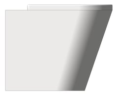 Left Image of ToiletPan WallFaced Galvin GalvinAssist Ambulant Rimless