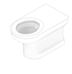 3D Documentation Image of ToiletPan WallFaced Galvin Wallgate LigatureResistant Accessible